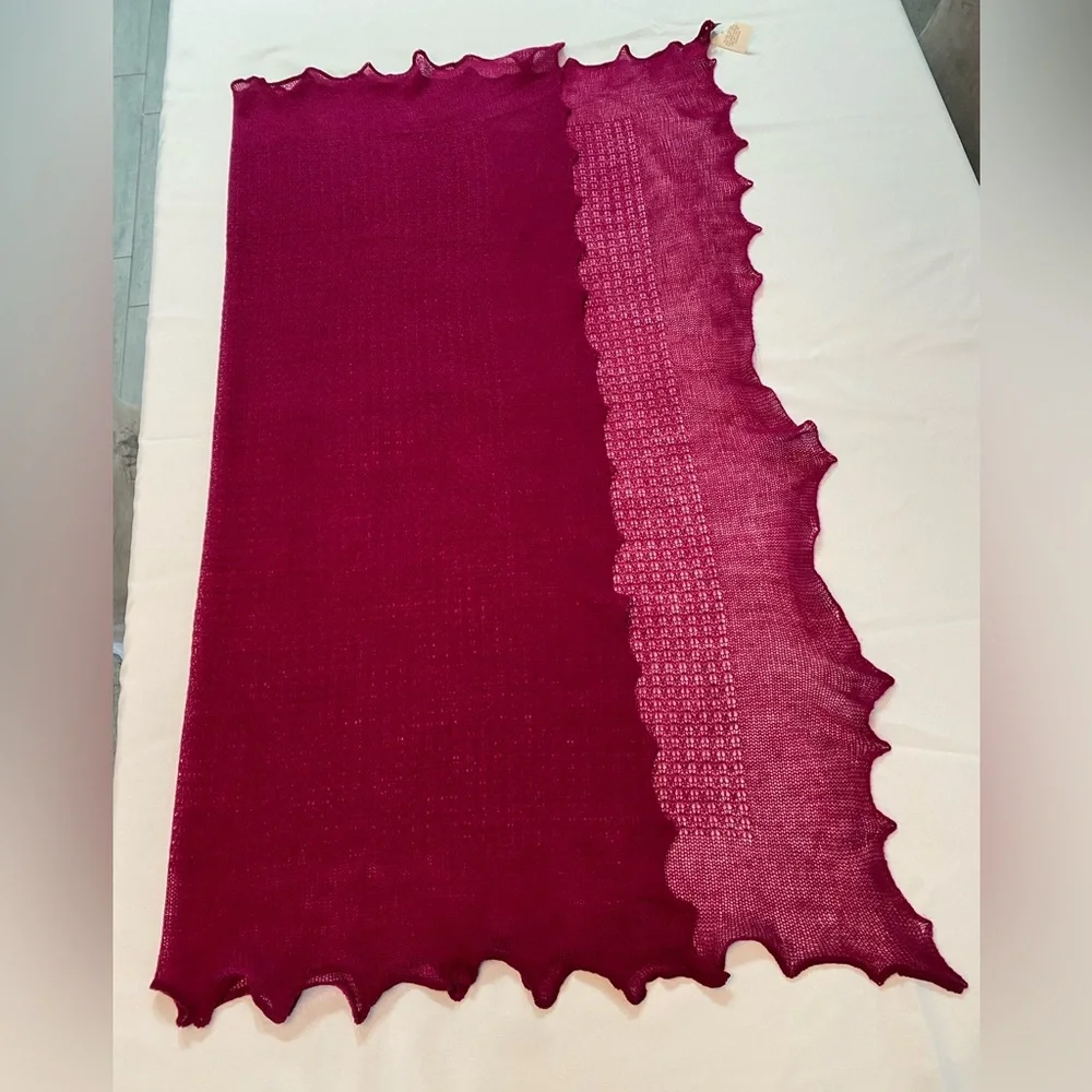 NWT Deep Fuchsia Shawl, Wrap or Scarf - Axiom